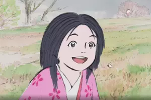 Кадр из анимационного фильма &laquo;Сказание о принцессе Кагуя&raquo; &copy;&nbsp;Скриншот с сайта kion.ru