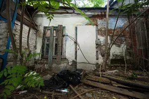 Аварийное жилье в центре Краснодара &copy;&nbsp;Фото Елены Синеок, Юга.ру