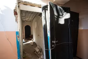 Взорвавшийся дом по ул. Славянской &copy;&nbsp;Фото Елены Синеок, Юга.ру