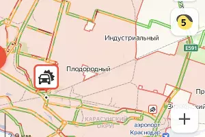  &copy;&nbsp;Скриншот сервиса &laquo;Яндекс.Карты&raquo;