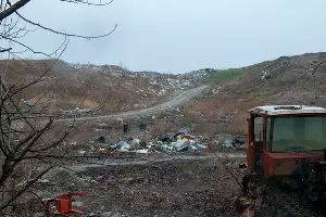 Старый полигон Белореченска, работавший до 2017 года, МУП &laquo;Жилсервис&raquo; &copy;&nbsp;Фото Дмитрия Пославского, Юга.ру