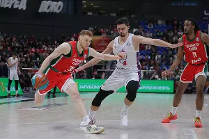 «Локомотив-Кубань» играет с ЦСКА 22 декабря 2024 г. &copy;&nbsp;Федор Обмайкин для Юга.ру