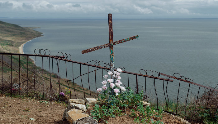 Веселовское кладбище на Бугазском лимане © Фото Юли Шафаростовой, Юга.ру