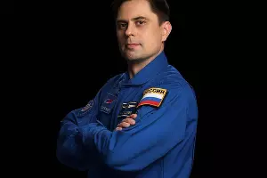 Космонавт Андрей Федяев  &copy;&nbsp;Скриншот фото из телеграм-канала &laquo;Роскосмос&raquo;