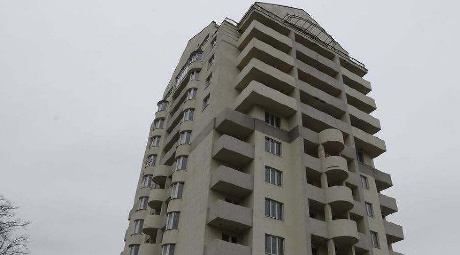 Многоквартирный дом по ул. Дмитриевская дамба, 10 &copy;&nbsp;Фото пресс-службы администрации Краснодара