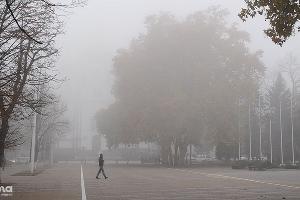 Туман в Краснодаре &copy;&nbsp;Алёна Живцова, ЮГА.ру