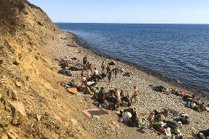 Пожар в заповеднике «Утриш» &copy;&nbsp;Фото Виталия Кавтарадзе