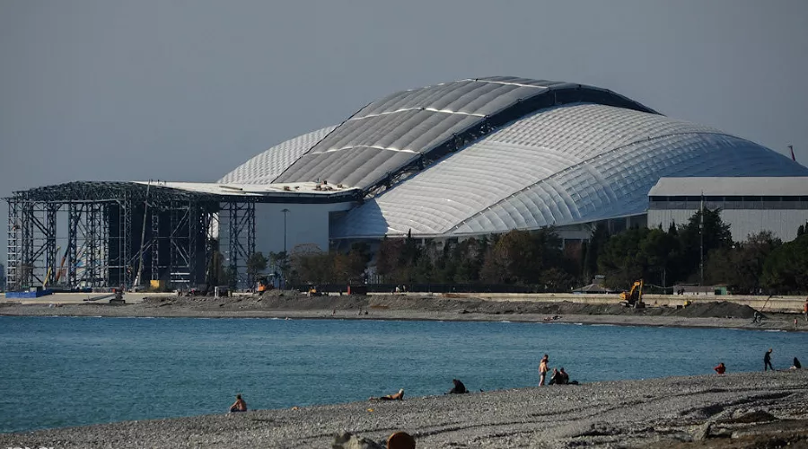 Стадион «Фишт», Сочи &copy;&nbsp;Фото Нины Зотиной, Юга.ру