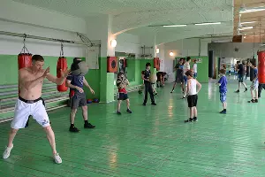 Тренировка по боксу Ника Мороза &copy;&nbsp;Михаил Ступин, ЮГА.ру