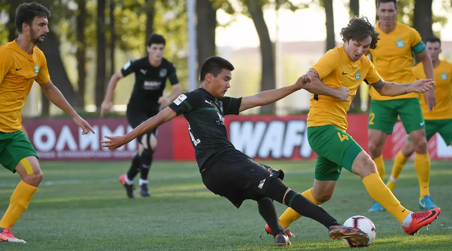 Матч 3-го тура ПФЛ «Краснодар-3» — «Урожай» &copy;&nbsp;Фото с сайта fckrasnodar.ru