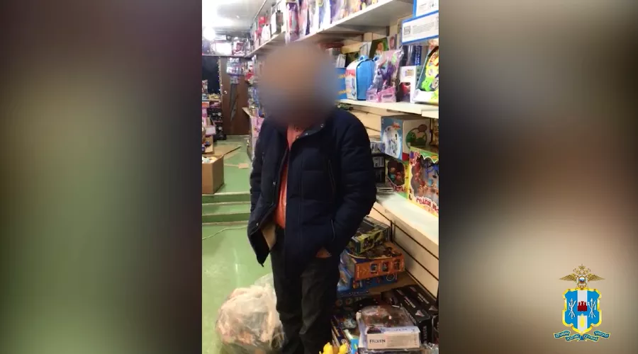  &copy;&nbsp;Скриншот видео пресс-службы ГУ МВД России по Ростовской области