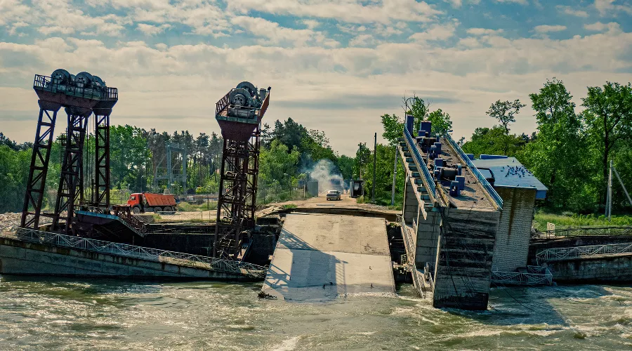 Федоровский гидроузел, 15 мая 2022 года &copy;&nbsp;Фото Антона Быкова, Юга.ру