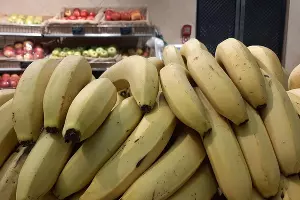 Бананы на полке в магазине &copy;&nbsp;Фото Анны Петровой, Юга.ру