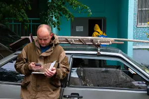Дезинфекция жилых домов в Краснодаре &copy;&nbsp;Фото Дмитрия Леснова, Юга.ру