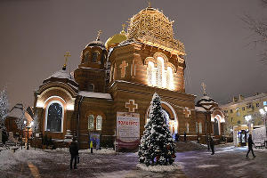 Рождественская служба в Краснодаре © Михаил Ступин, ЮГА.ру