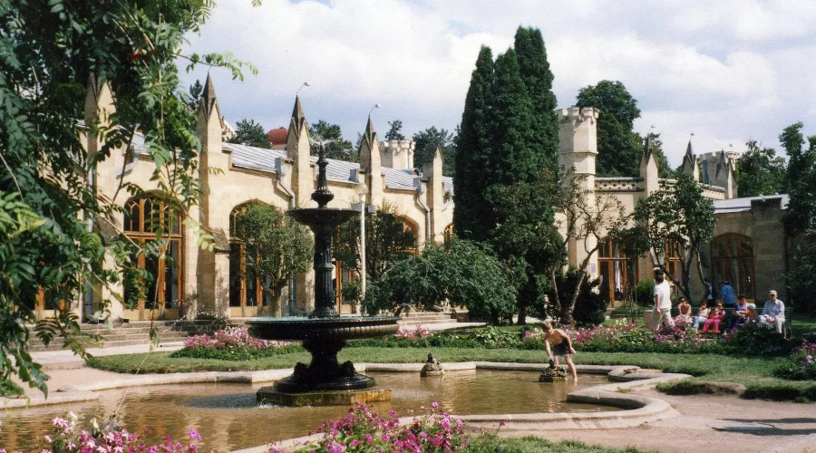 Нарзанная галерея в Кисловодске &copy;&nbsp;Фото с сайта ayda.ru