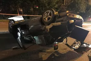 Место происшествия &copy;&nbsp;Фото ОПБДД УГИБДД по Ставропольскому краю