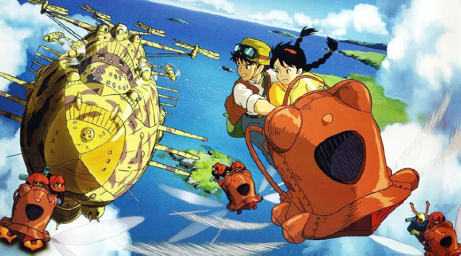 Кадр из фильма «Небесный замок Лапута», реж. Хаяо Миядзаки, 1986 год &copy;&nbsp;Фото с сайта kinopoisk.ru