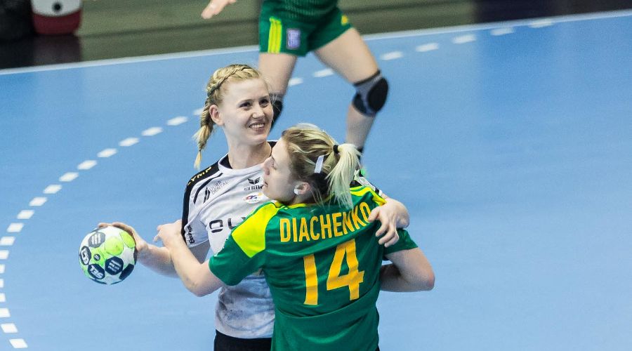 Гандболистки «Кубани» во втором матче Кубка ЕГФ обыграли «Битигхайм» &copy;&nbsp;Фото Евгения Резника