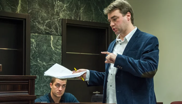 Александр Попков на суде по делу Антона Сачкова &copy;&nbsp;Фото Антонины Женжериной