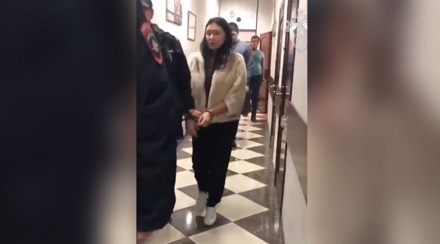 Алена Верди © Кадр из видео пресс-службы СК РФ