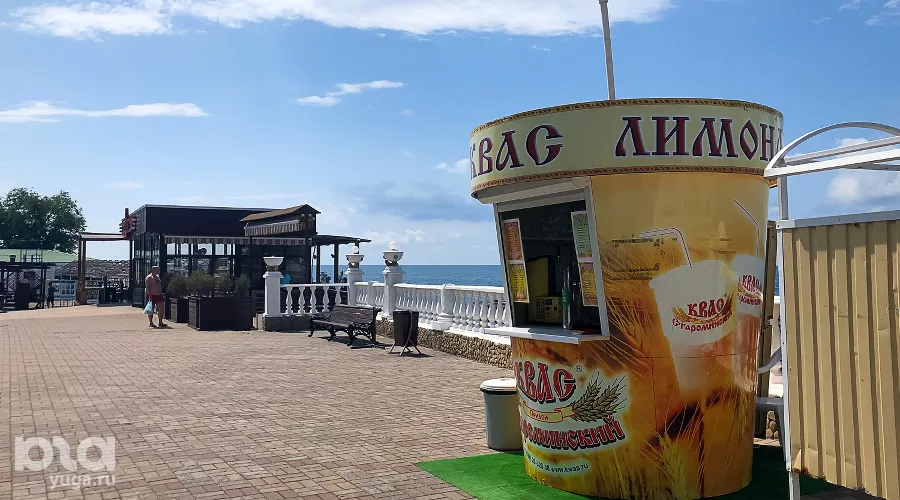 На пляже в Широкой Балке &copy;&nbsp;Фото Иолины Грибковой, Юга.ру