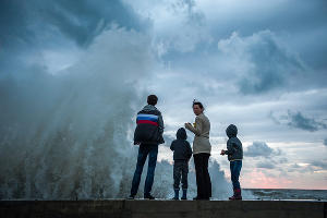 Шторм в Сочи © Фото Нины Зотиной, Юга.ру