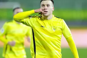 Матч 15-го тура РПЛ &laquo;Анжи&raquo; — &laquo;Рубин&raquo;. 24 ноября 2018, Каспийск. Павел Долгов &copy;&nbsp;Фото пресс-службы ФК &laquo;Анжи&raquo;