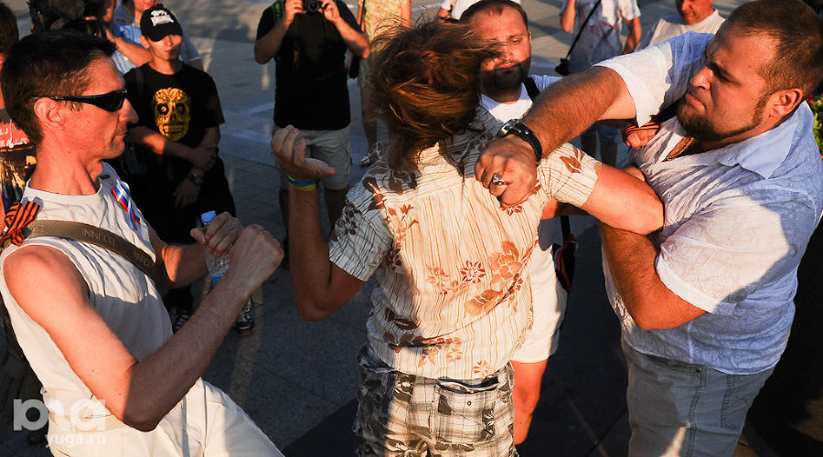 Как бы "Марш за федерализацию Кубани" © Михаил Ступин, ЮГА.ру