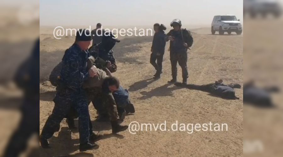  &copy;&nbsp;Скриншот видео из инстаграма МВД России по Дагестану