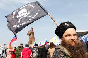 Митинг в поддержку Крыма и народа Украины в Ставрополе © Эдуард Корниенко, ЮГА.ру