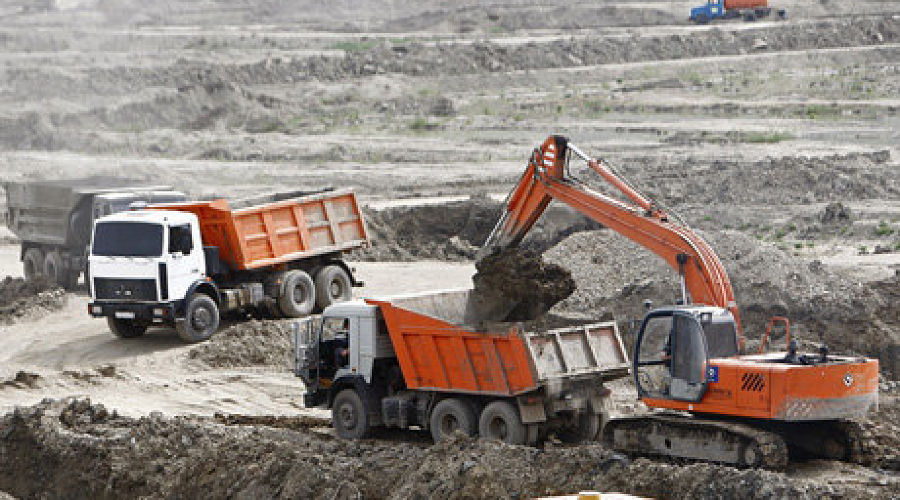 Строительство искусственного озера в Грозном © Влад Александров, ЮГА.ру