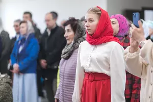 Освящение иконостаса в храме Святого Апостола Андрея Первозванного в Краснодаре &copy;&nbsp;Фото Евгения Резника, Юга.ру