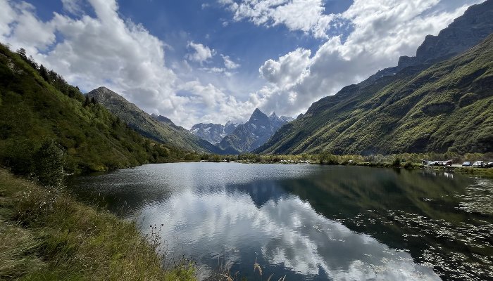 Осень в Домбае