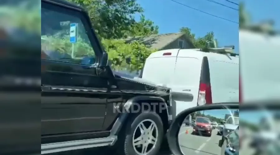  &copy;&nbsp;Скриншот из видео в инстаграме &laquo;ЧП и ДТП Краснодар и край&raquo;, instagram.com/krddtp/