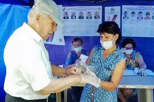 Выборы главы Краснодарского края и депутатов городской думы Краснодара &copy;&nbsp;Фото Романа Ибрагимова