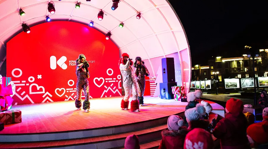 Новый год 2020 на «Курорте Красная Поляна» &copy;&nbsp;Фото пресс-службы &laquo;Курорта Красная Поляна&raquo;