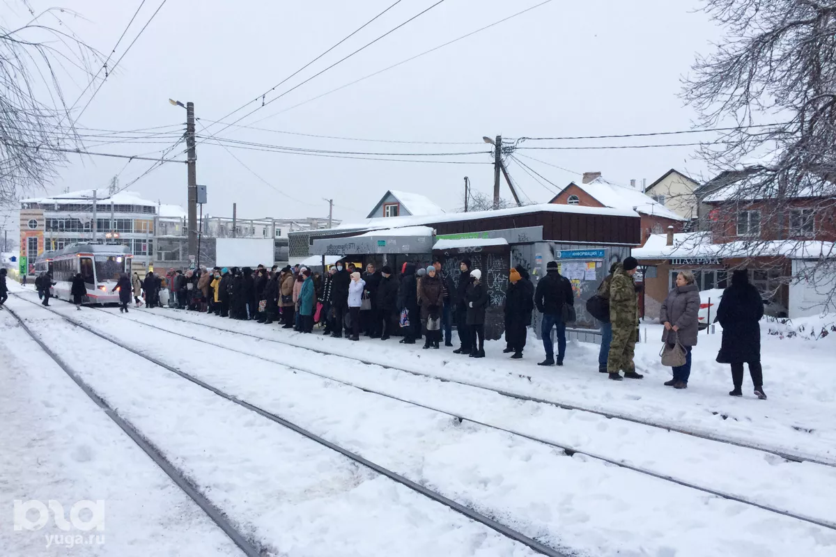 Остановка КубГТУ (в сторону центра) &copy;&nbsp;Фото Дмитрия Пославского, Юга.ру