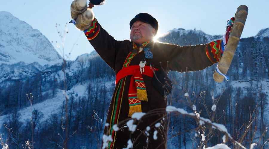 Шаман Иргаш © Фото пресс-службы «Курорта Красная Поляна»