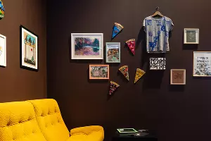 Вид экспозиции Шафаростовой на 2-й Триеннале российского современного искусства &laquo;Красивая ночь всех людей&raquo; в &laquo;Гараже&raquo;, Москва, 2020 &copy;&nbsp;Фото Ивана Ерофеева и Юрия Пальмина