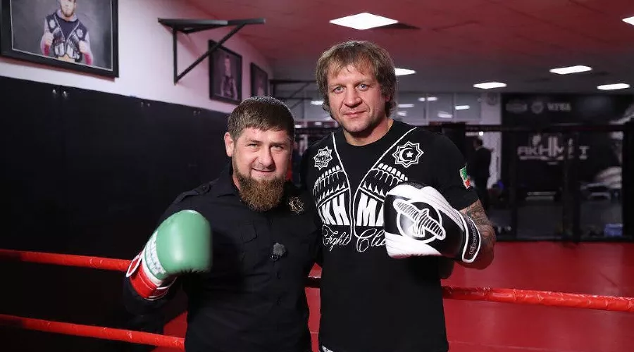 Рамзан Кадыров и Александр Емельяненко &copy;&nbsp;Фото из аккаунта instagram.com/alexemelyanenko