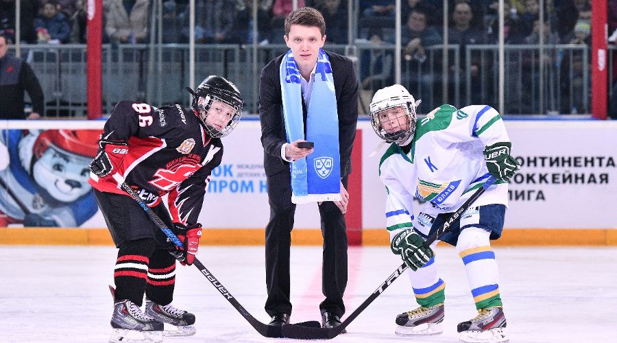Открытие XII Международного турнира детских команд КХЛ «Кубок Газпром нефти» &copy;&nbsp;Фото предоставлено пресс-службой &laquo;Газпром нефти&raquo;