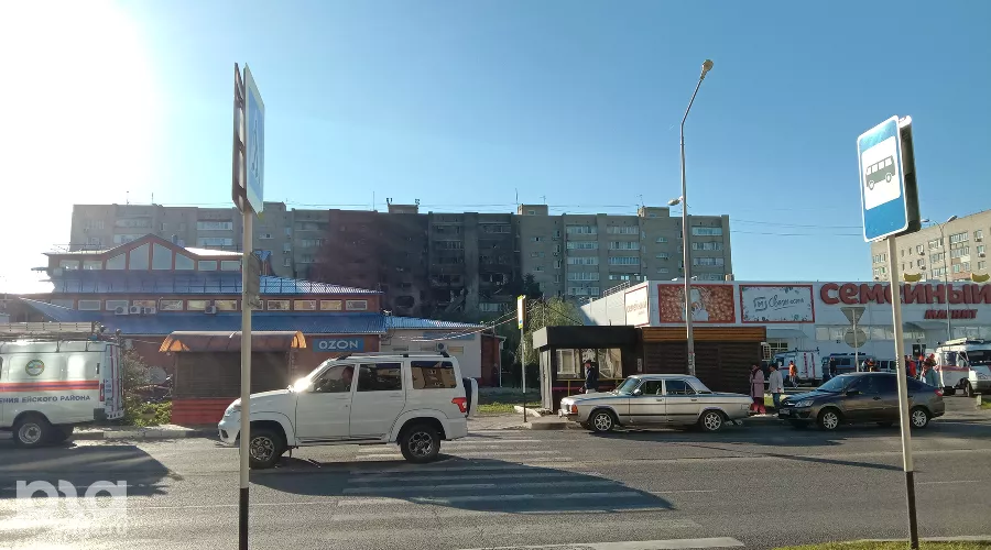 Падение СУ-34 в Ейске &copy;&nbsp;Фото Яры Гуляевой, Юга.ру