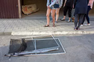 В Краснодаре в ночном пожаре в многоэтажке сгорело 64 квартиры &copy;&nbsp;Фото Дмитрия Пославского, Юга.ру