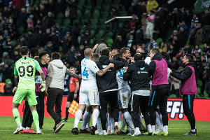 Матч «Краснодар» — «Зенит», Краснодар, 20 апреля 2019 года &copy;&nbsp;Фото Елены Синеок, Юга.ру