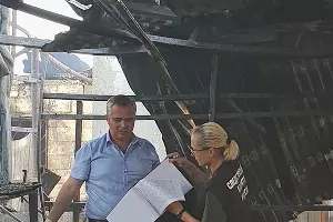 Пожар в Сочи 30 июля 2018 года &copy;&nbsp;Фото пресс-службы СУ СК РФ по Краснодарскому краю