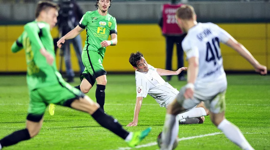 Матч чемпионата России «Анжи» — «Крылья Советов» &copy;&nbsp;Фото пресс-службы ФК &laquo;Анжи&raquo;