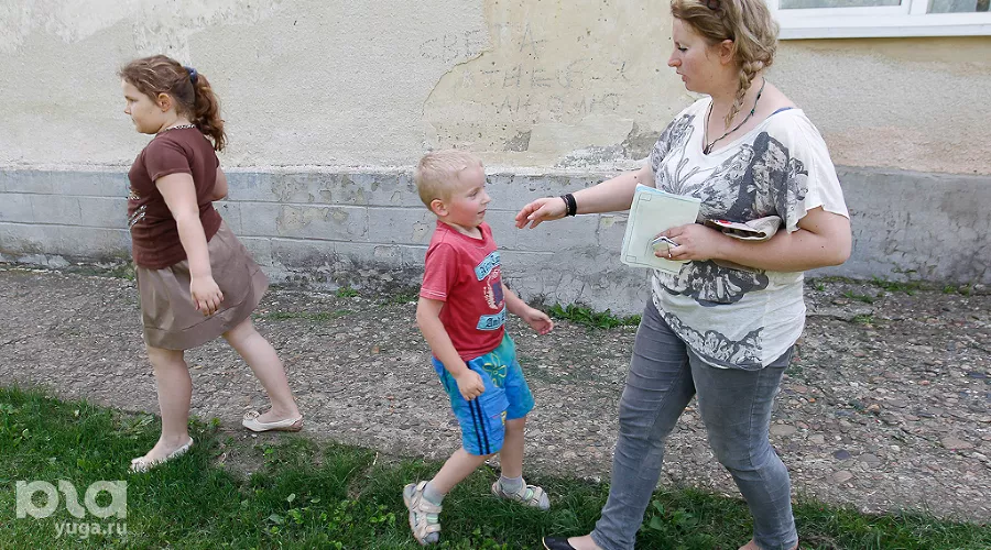 На Ставрополье приехали беженцы из Славянска &copy;&nbsp;Эдуард Корниенко, ЮГА.ру