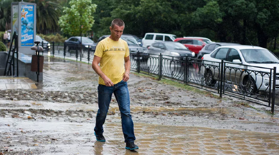 Непогода в Сочи &copy;&nbsp;Нина Зотина, ЮГА.ру