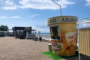 На пляже в Широкой Балке &copy;&nbsp;Фото Иолины Грибковой, Юга.ру